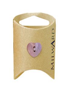 Milward Green MGB564-11/16“ Shell 2-hole Heart Button