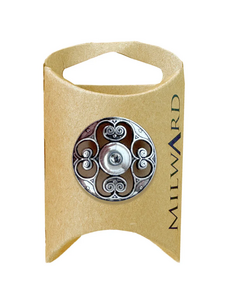Milward Green MGB586-1“ Metal Shank Filigree Button