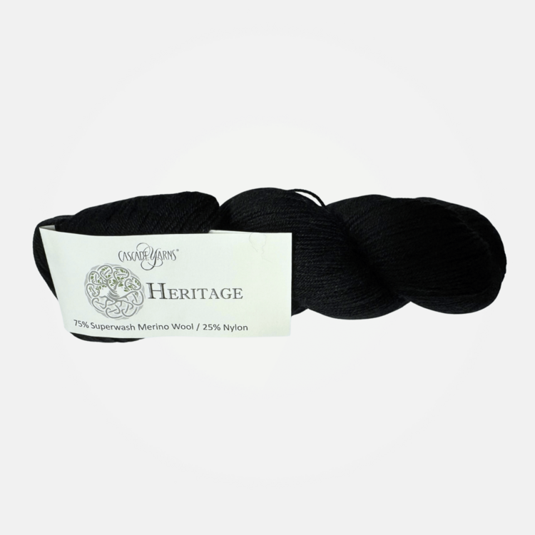Cascade Yarns Heritage | 5672 (Real Black)