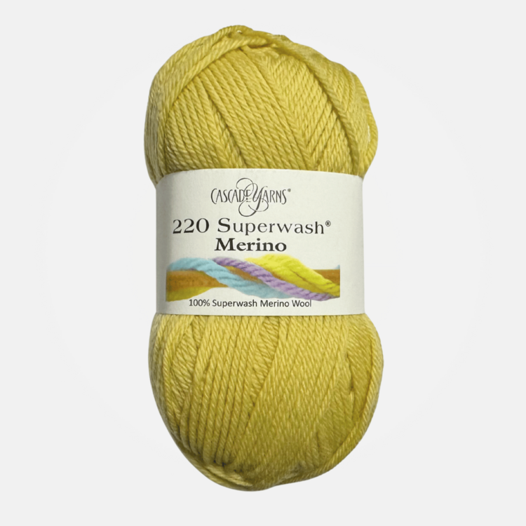 Cascade Yarns 220 Superwash Merino | 09 (Lemon)