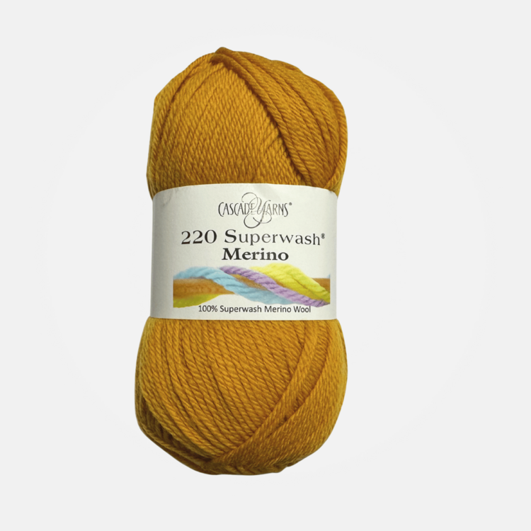Cascade Yarns 220 Superwash Merino | 05 (Golden Yellow)