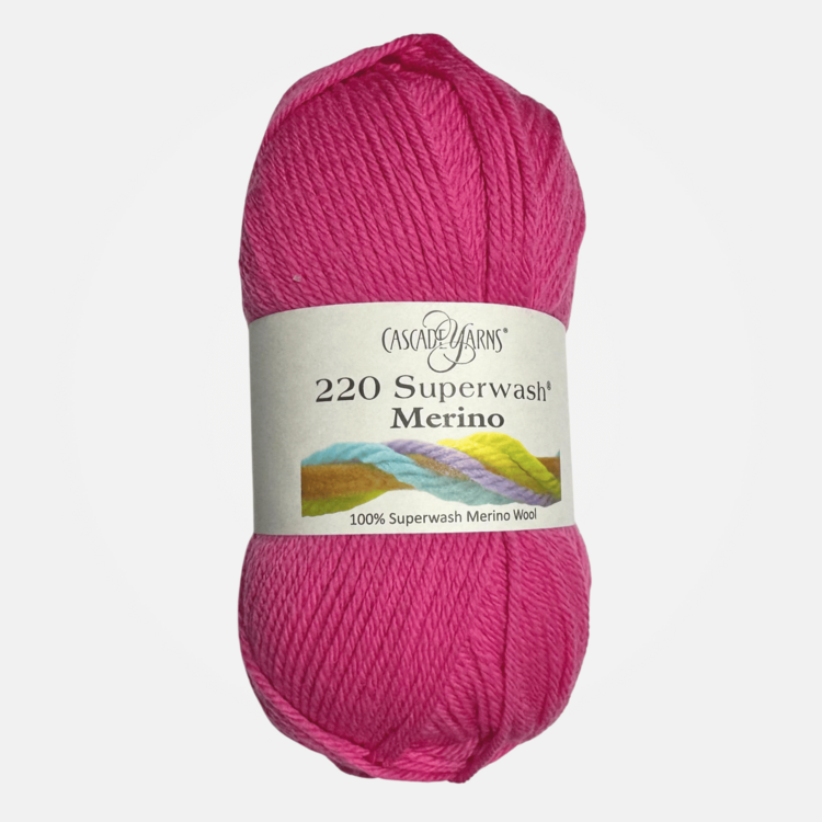 Cascade Yarns 220 Superwash Merino | 23 (Azalea Pink)
