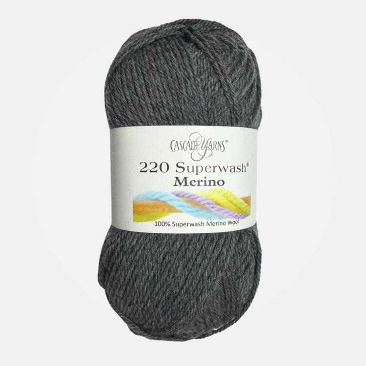Cascade Yarns 220 Superwash Merino | 27 (Charcoal Heather)