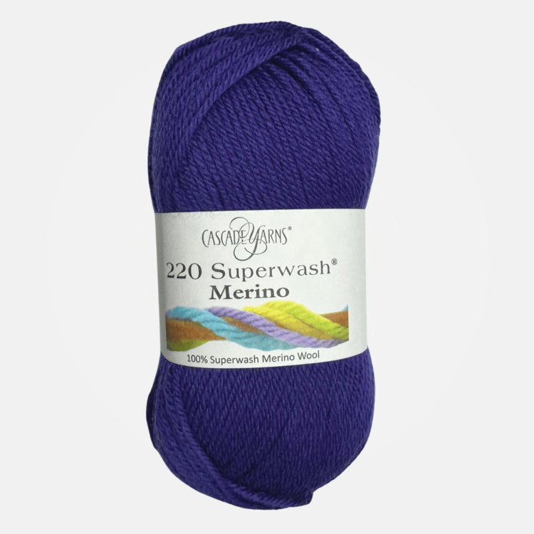 Cascade Yarns 220 Superwash Merino | 44 (Dark Violet)
