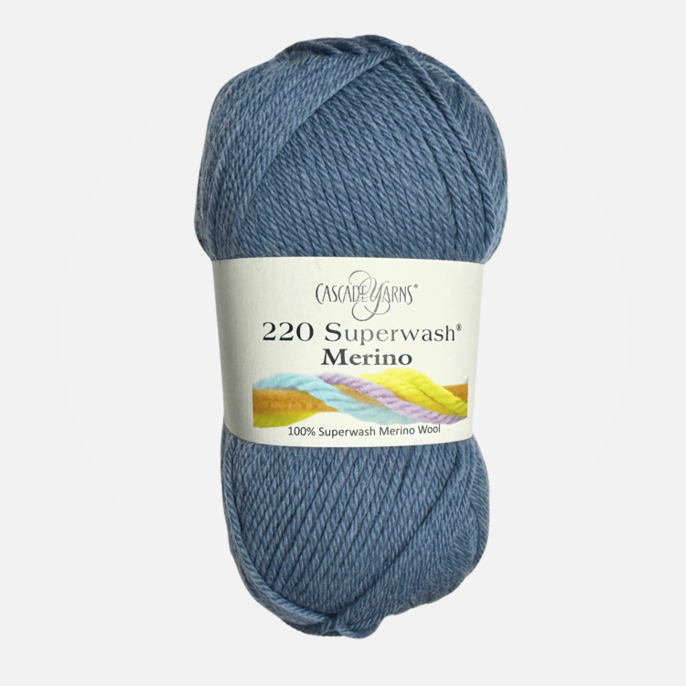 Cascade Yarns 220 Superwash Merino | 47 (Westpoint Blue Heather)