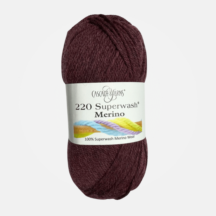 Cascade Yarns 220 Superwash Merino | 79 (Bordeaux Heather)