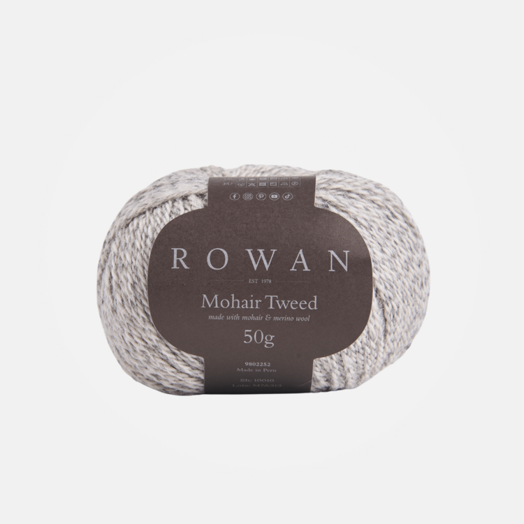 Rowan Mohair Tweed | 10010 (Limestone)