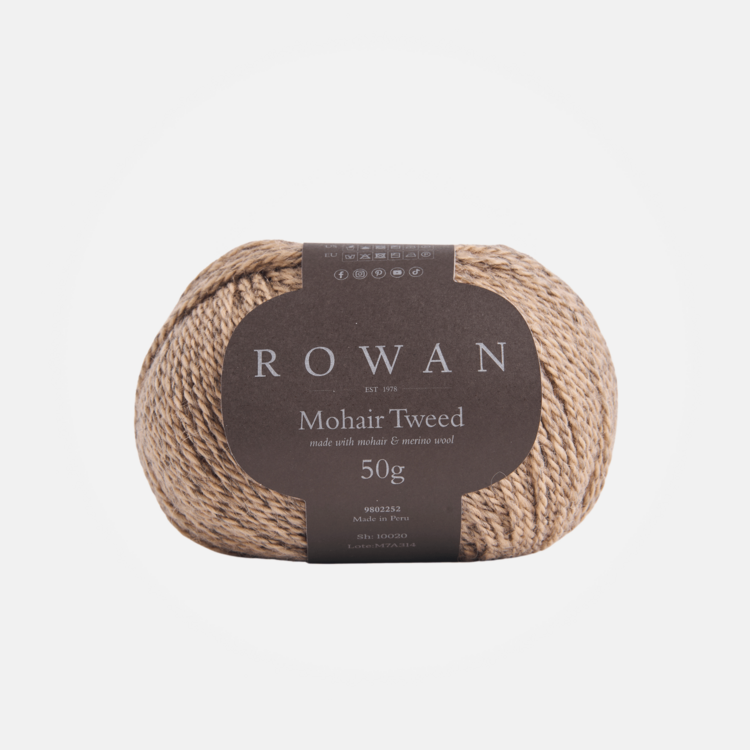 Rowan Mohair Tweed | 10020 (Oak)