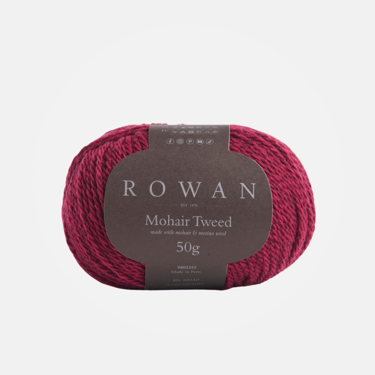 Rowan Mohair Tweed | 10040 (Berry)