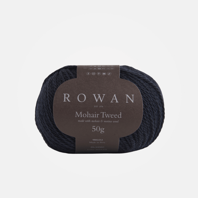 Rowan Mohair Tweed | 10080 (Midnight)