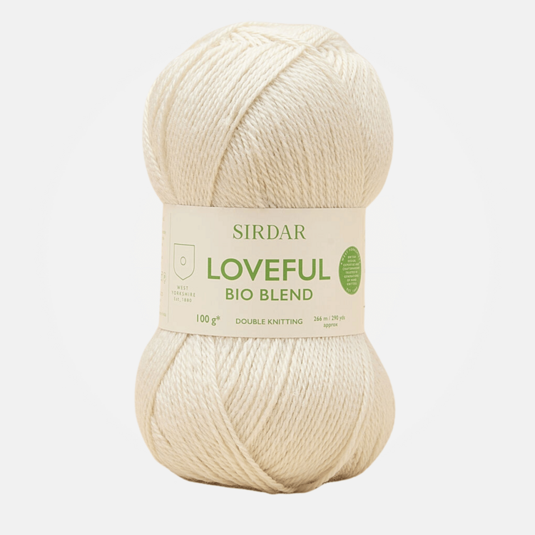 Sirdar Loveful Bio Blend | 101 (Super-Charged White)