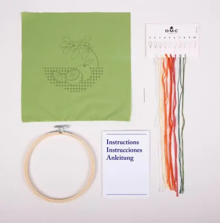 DMC Oranges Embroidery Kit