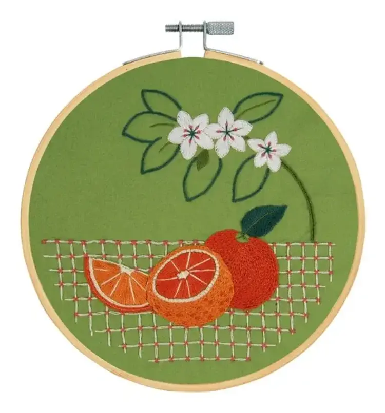 DMC Oranges Embroidery Kit