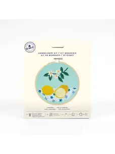 DMC Lemons Embroidery Kit