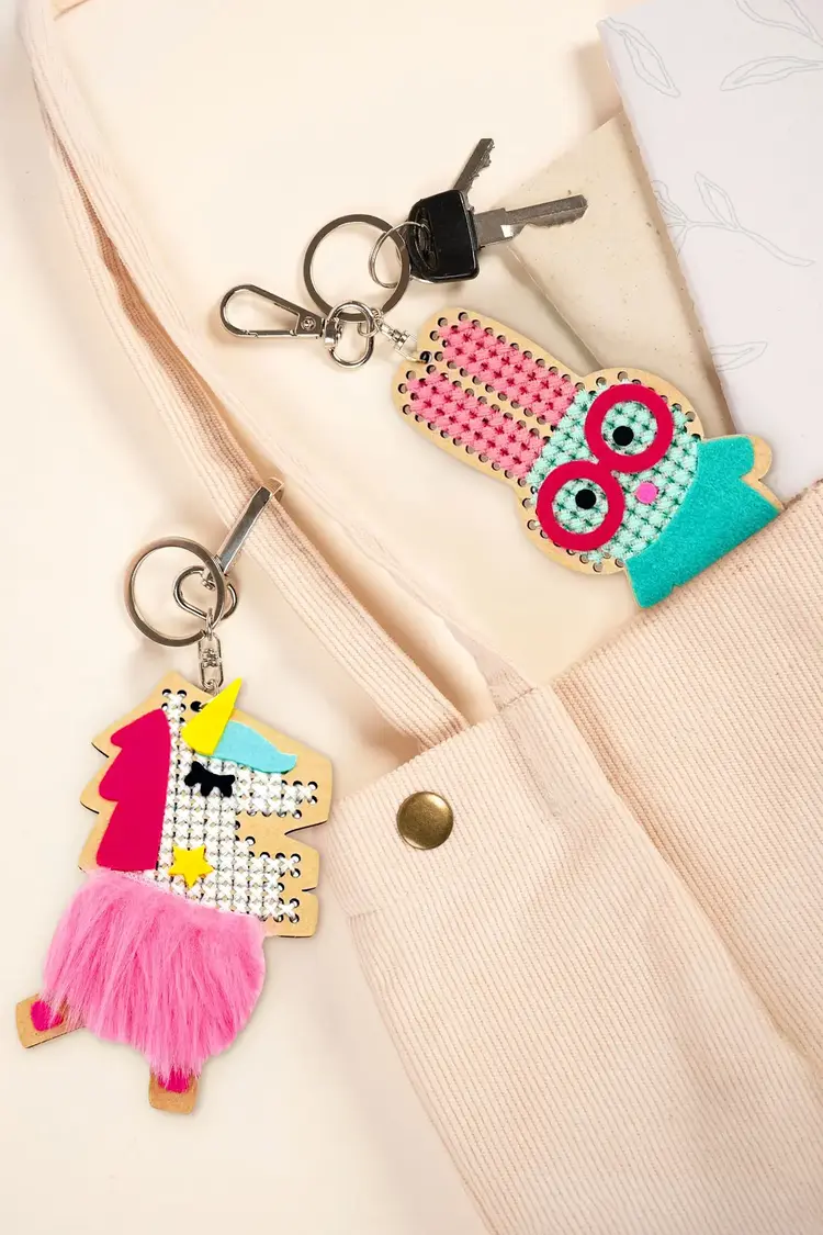 DMC Flip & Flap Cross Stitch Kit for Kids