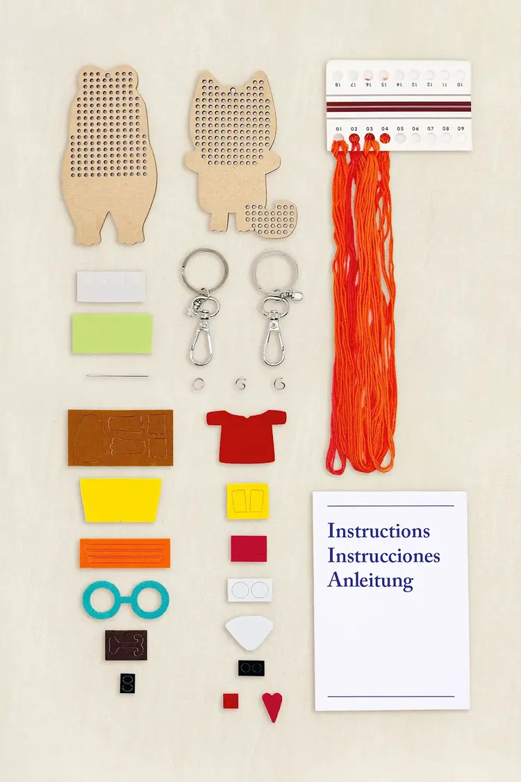DMC MIni & Maxi Cross Stitch Kit for Kids