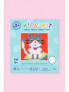DMC Maya the Cat Needlepoint Kit for Kids