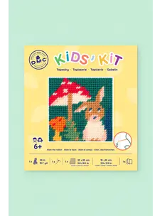 DMC Alain the Rabbit Needlepoint Kit for Kids