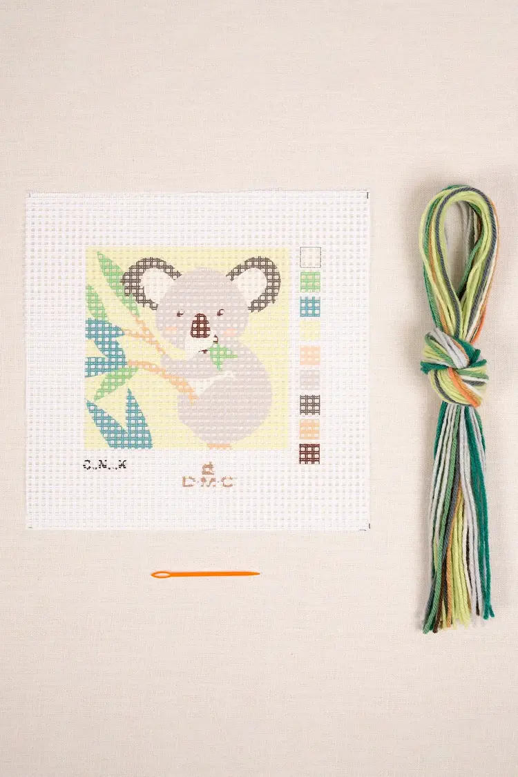 DMC Coco the Koala Needlepoint Kit for Kids
