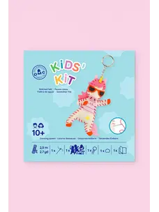 DMC Dancing Queen Felt Keyring Kit for Kids