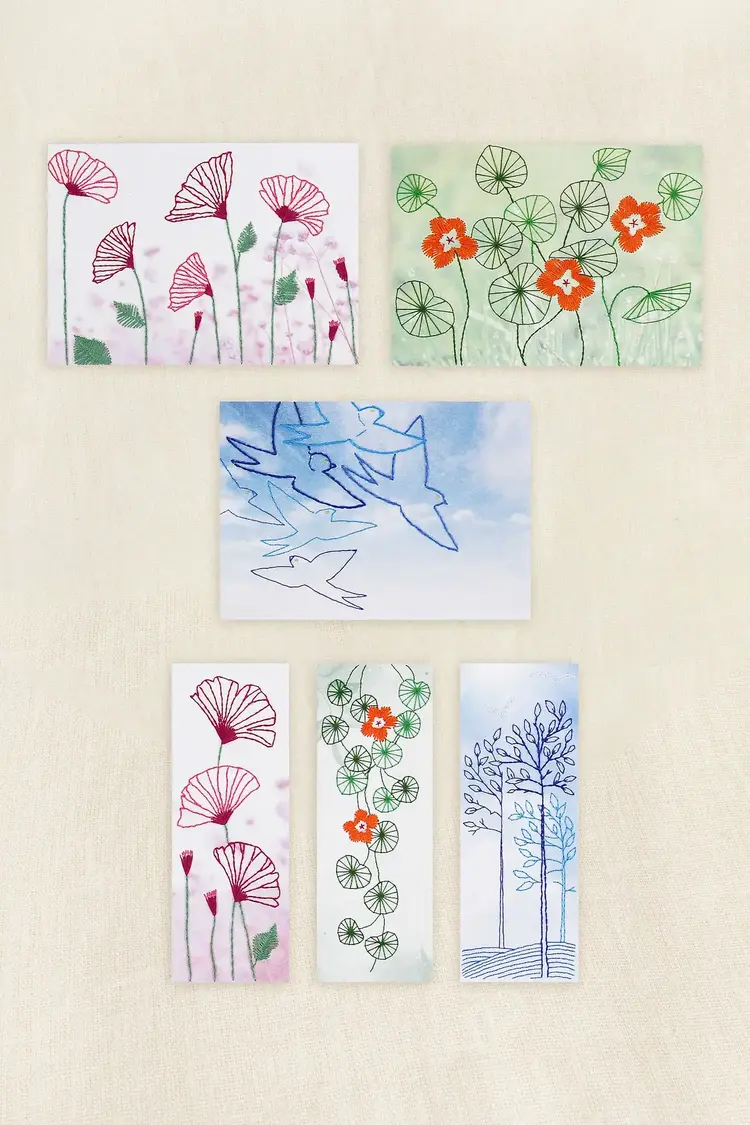 DMC Easy Embroidery Card Kit (Nature)