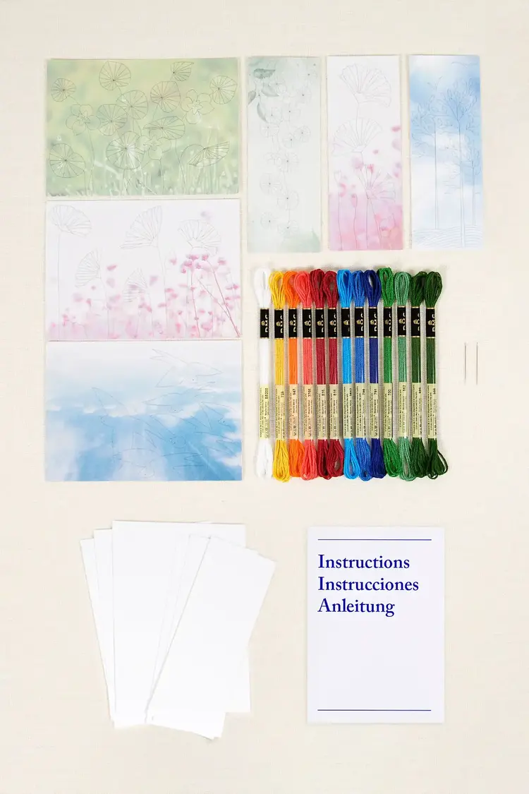 DMC Easy Embroidery Card Kit (Nature)