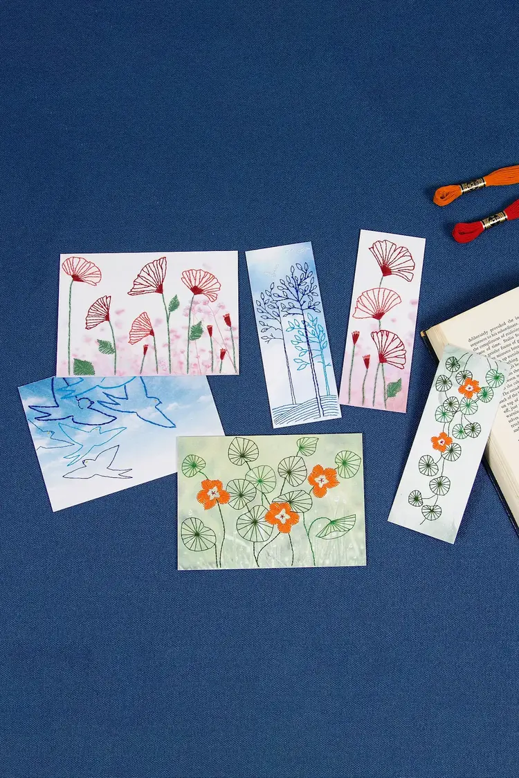 DMC Easy Embroidery Card Kit (Nature)