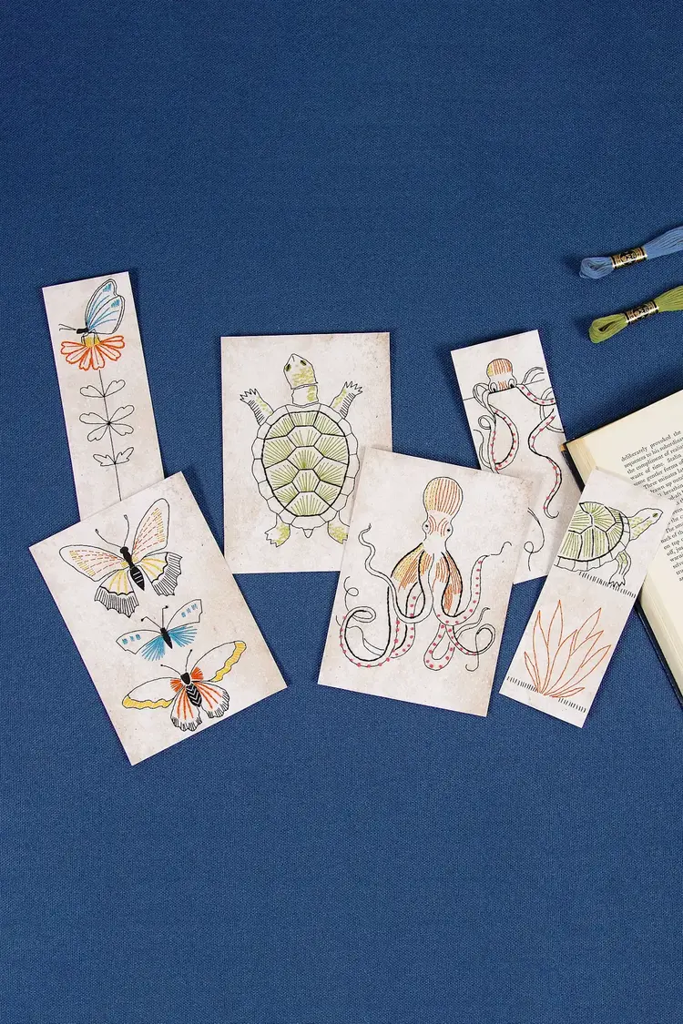 DMC Easy Embroidery Card Kit (Animals)