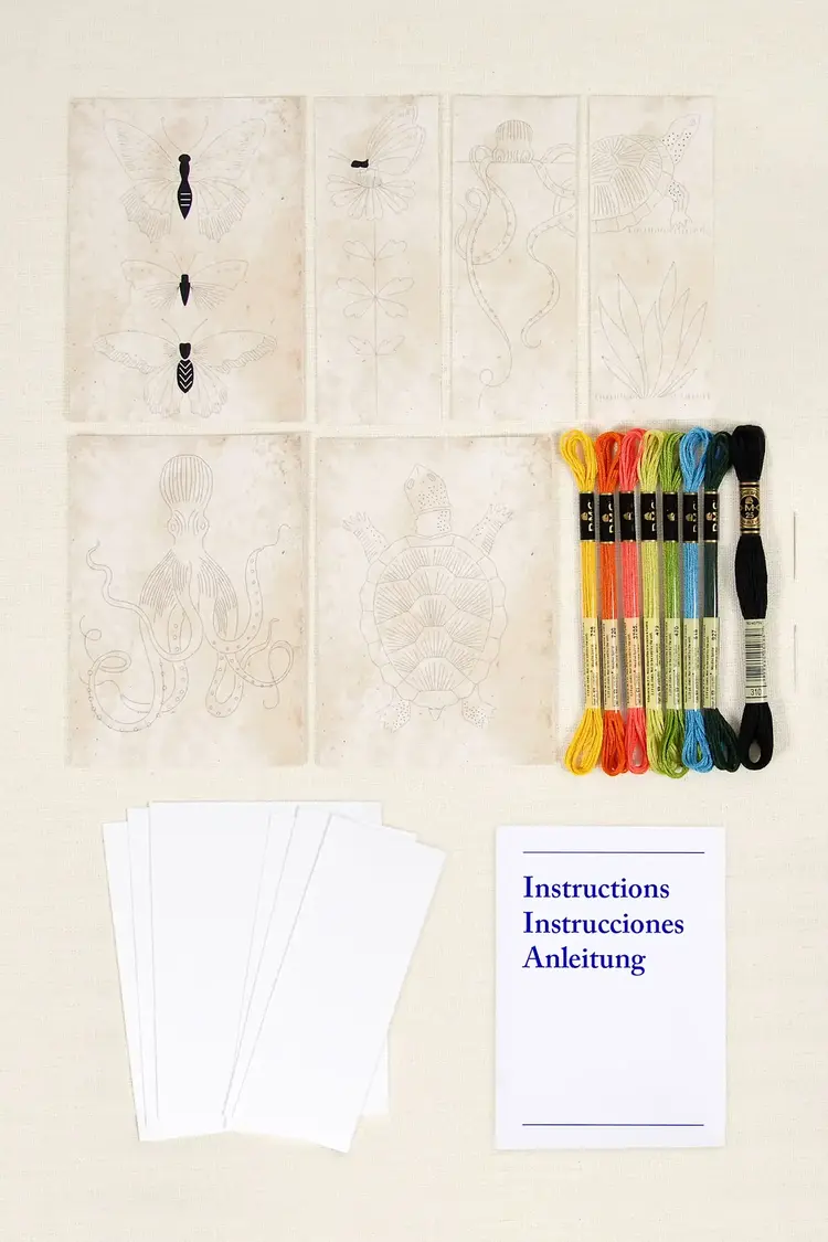 DMC Easy Embroidery Card Kit (Animals)