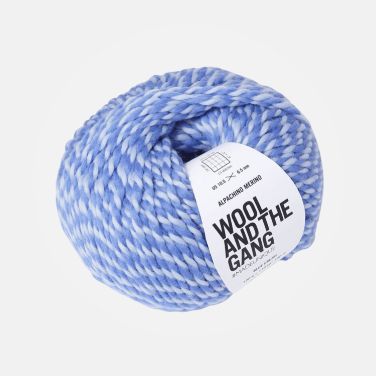Wool and the Gang Alpachino Merino Twist | Blue Crush