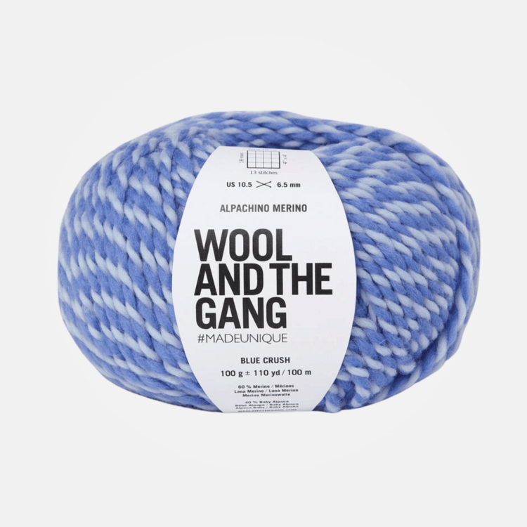 Wool and the Gang Alpachino Merino Twist | Blue Crush