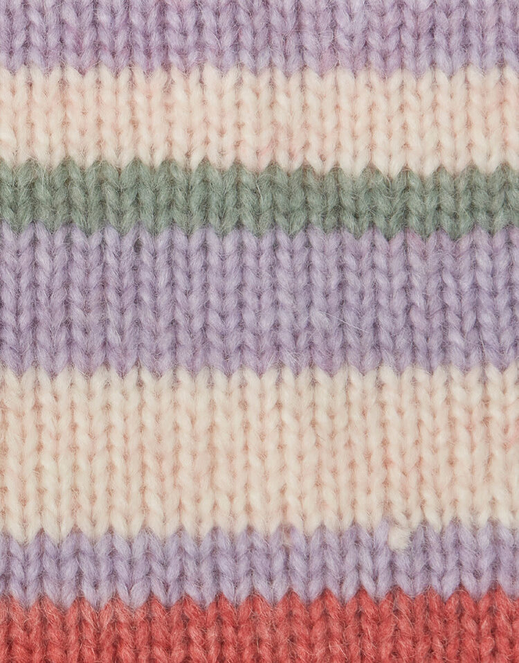 Wool and the Gang Feeling Good Stripe | Summer Haze Stripe