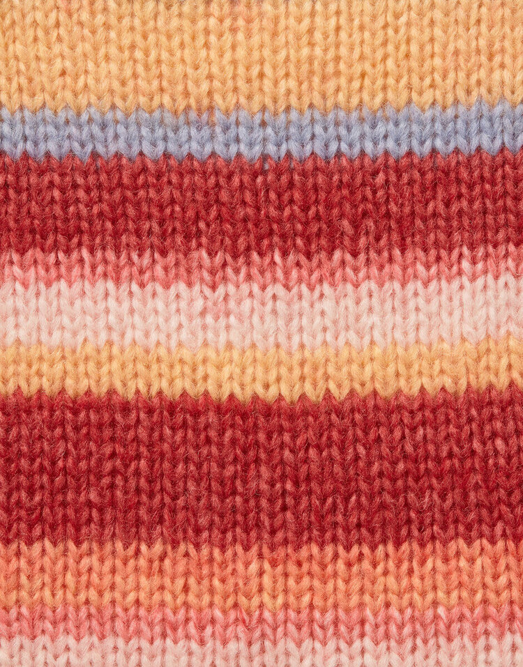 Wool and the Gang Feeling Good Stripe | Sunset Stripe