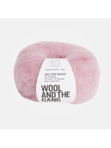 Wool and the Gang Take Care Mohair | Bubblegum Pink
