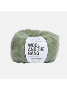 Wool and the Gang Take Care Mohair | Eucalyptus Green