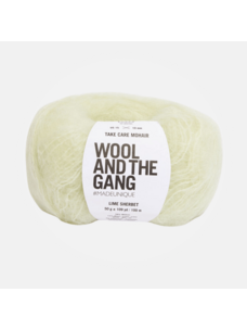 Wool and the Gang Take Care Mohair | Lime Sherbert