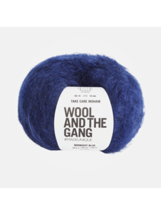 Wool and the Gang Take Care Mohair | Midnight Blue