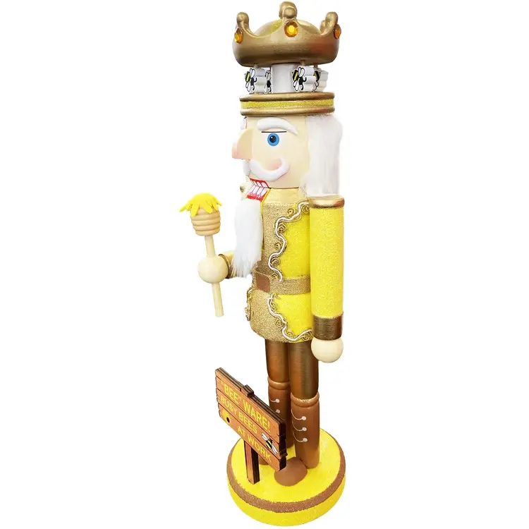 Santa’s Workshop Bee Ware of Bees Nutcracker