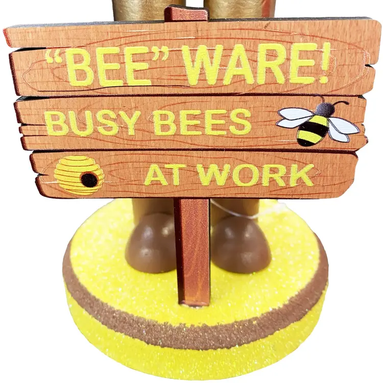 Santa’s Workshop Bee Ware of Bees Nutcracker