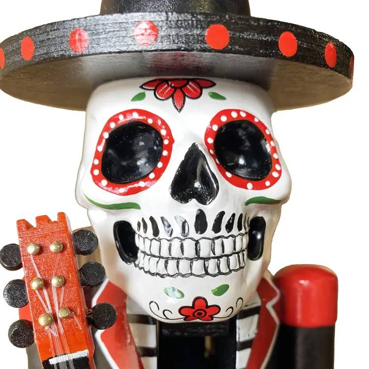 Santa’s Workshop Day of the Dead Nutcracker