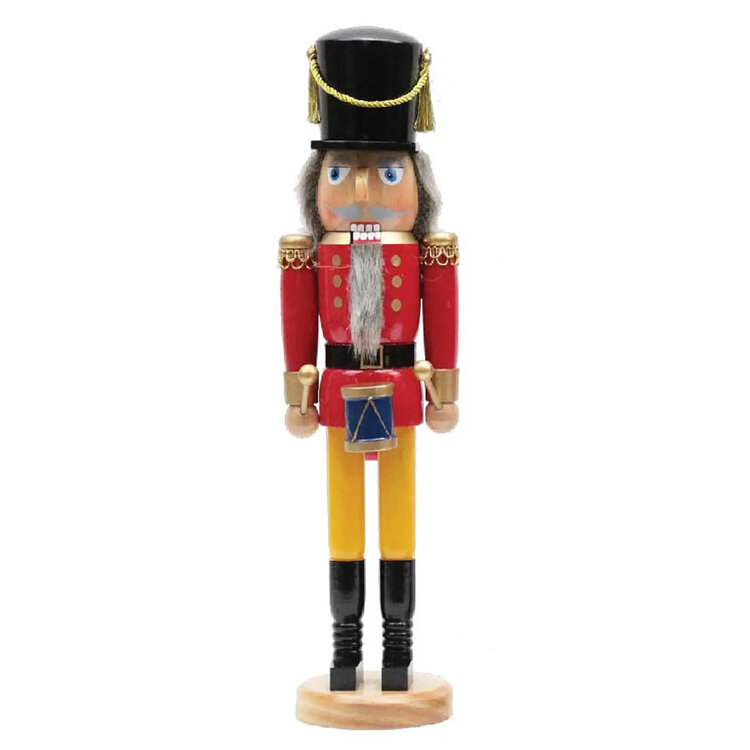 Santa’s Workshop European Drummer Nutcracker