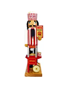 Santa’s Workshop Fresh Popcorn Nutcracker