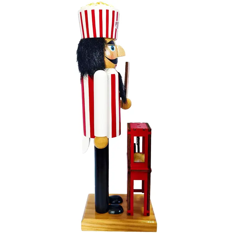 Santa’s Workshop Fresh Popcorn Nutcracker