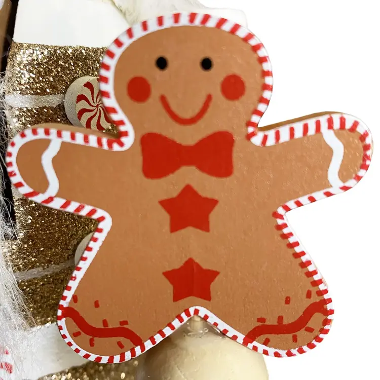 Santa’s Workshop Gingerbread King Nutcracker