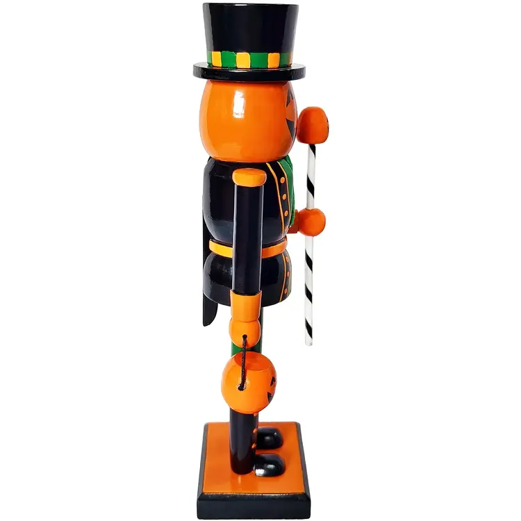 Santa’s Workshop Jack 'O Lantern Nutcracker