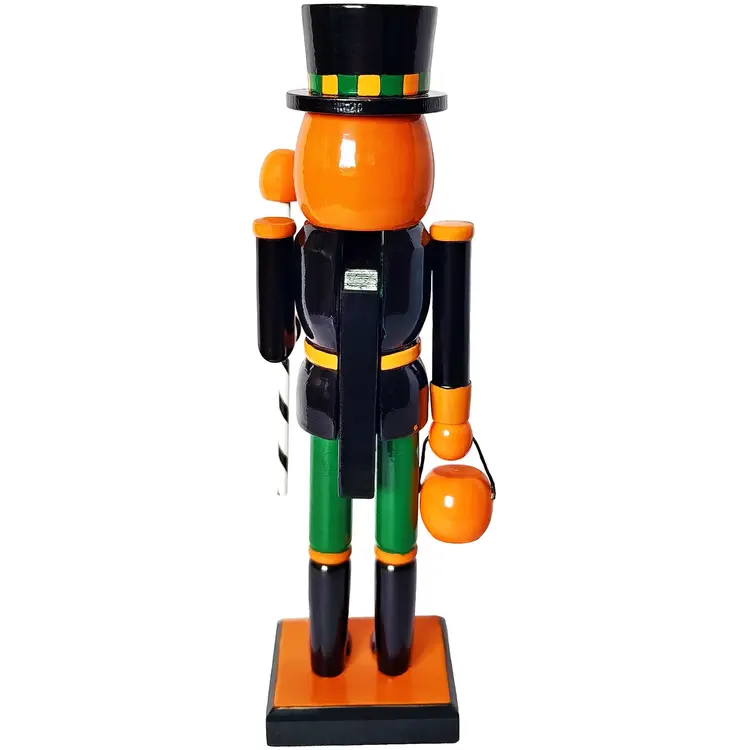 Santa’s Workshop Jack 'O Lantern Nutcracker