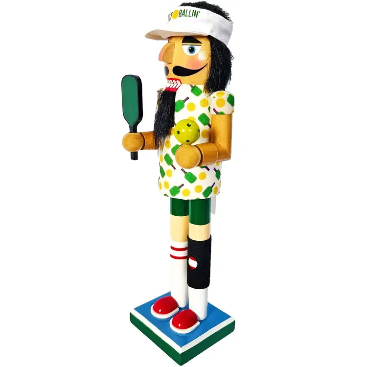 Santa’s Workshop Pickleball Nutcracker