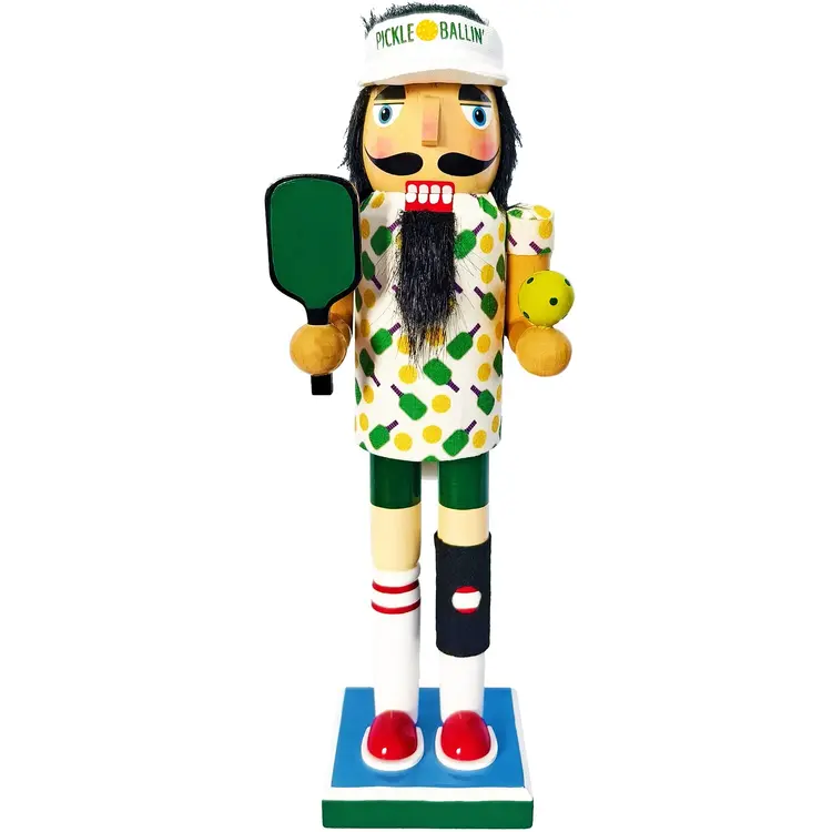 Santa’s Workshop Pickleball Nutcracker