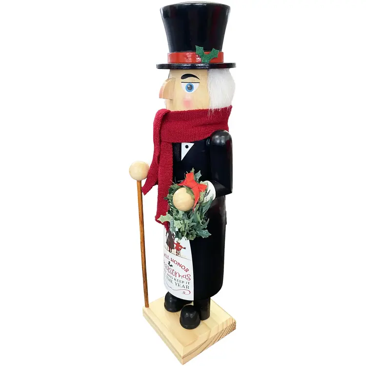 Santa’s Workshop Scrooge Dickens Nutcracker