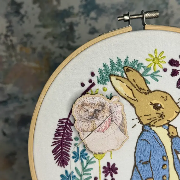 The Crafty Kit Company Beatrix Potter - Mrs Tiggy-Winkle Needle Minder